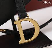 Okify Dior Saddle Black 25.5*20*6.5cm - 4