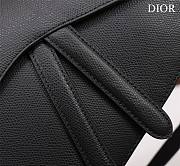 Okify Dior Saddle Black 25.5*20*6.5cm - 2