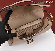 	 Okify Dior Saddle Beige 25.5*20*6.5cm - 5