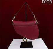 	 Okify Dior Saddle Red 25.5*20*6.5cm - 2