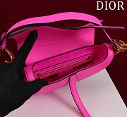 	 Okify Dior Saddle Pink 25.5*20*6.5cm - 3