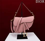 	 Okify Dior Saddle Light Pink 25.5*20*6.5cm - 1