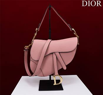 	 Okify Dior Saddle Light Pink 25.5*20*6.5cm