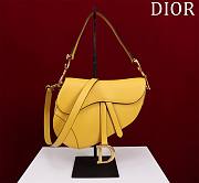 	 Okify Dior Saddle Yellow 25.5*20*6.5cm - 1