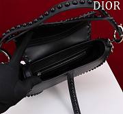 	 Okify Dior Saddle Black Size 25.5*20*6.5cm - 2