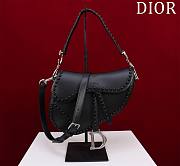 	 Okify Dior Saddle Black Size 25.5*20*6.5cm - 1