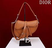 	 Okify Dior Saddle Brown Size 25.5*20*6.5cm - 1