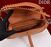 	 Okify Dior Saddle Brown Size 25.5*20*6.5cm - 5