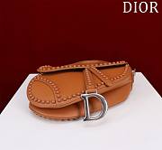 	 Okify Dior Saddle Brown Size 25.5*20*6.5cm - 3