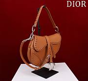 	 Okify Dior Saddle Brown Size 25.5*20*6.5cm - 4