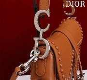 	 Okify Dior Saddle Brown Size 25.5*20*6.5cm - 2