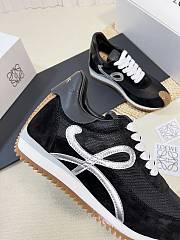 	 Okify Loewe Flow Runner Sneakers Black & White 35-45 - 4