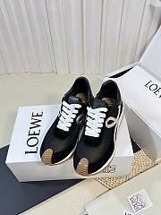 	 Okify Loewe Flow Runner Sneakers Black & White 35-45 - 2