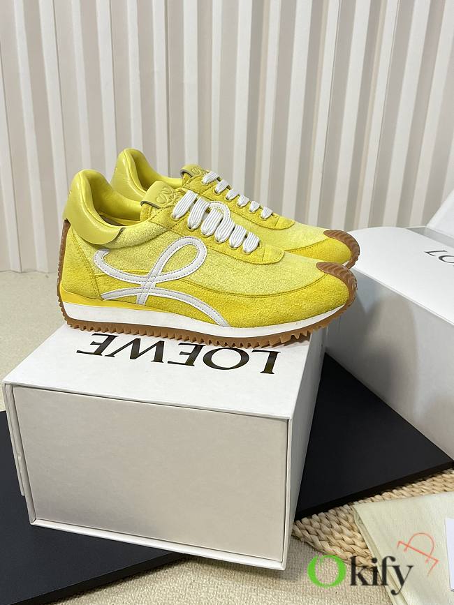 	 Okify Loewe Flow Runner Sneakers Yellow 35-45 - 1