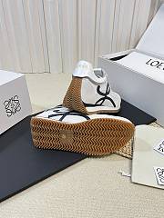 Okify Loewe Flow Runner Sneakers White & Black  35-45 - 4