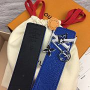 Okify Louis Vuitton Belt Blue  - 4