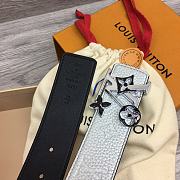 	 Okify Louis Vuitton Belt Grey  - 2