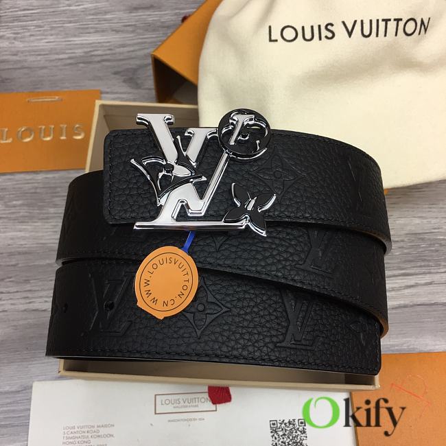 	 Okify Louis Vuitton Belt Black  - 1