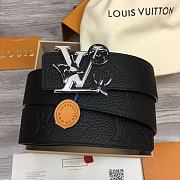 	 Okify Louis Vuitton Belt Black  - 1