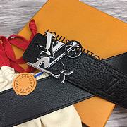 	 Okify Louis Vuitton Belt Black  - 4