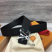 	 Okify Louis Vuitton Belt Black  - 3