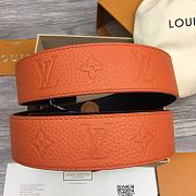 	 Okify Louis Vuitton Belt Orange  - 2