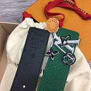 	 Okify Louis Vuitton Belt Green  - 2