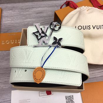 	 Okify Louis Vuitton Belt White 