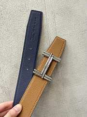 	 Okify Hermes Blue Silver Hardware - 2