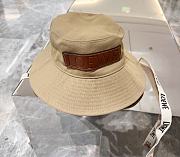 	 Okify Loewe Beige Paulas Ibiza Appliquéd Cotton-canvas Bucket Hat - 3