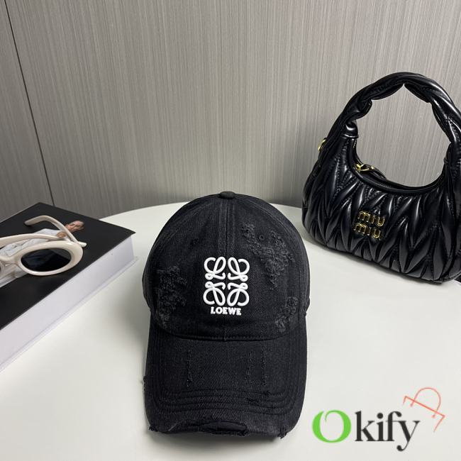 	 Okify Loewe Cap Black  - 1