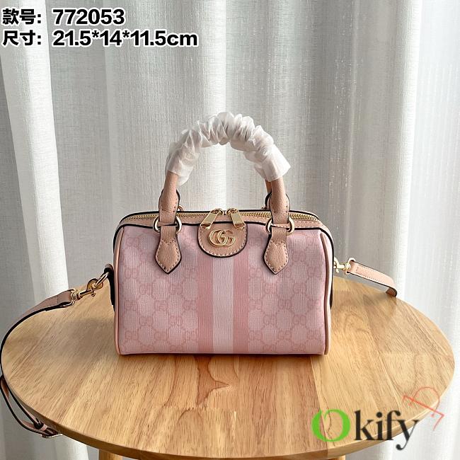 Okify Gucci Ophidia Pink 21.5x14x11.4  - 1