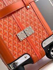 Okify Goyard Orange Luggage  - 4