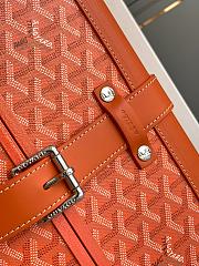 Okify Goyard Orange Luggage  - 3