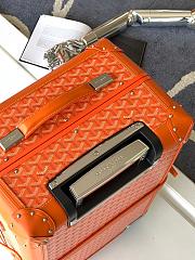 Okify Goyard Orange Luggage  - 2