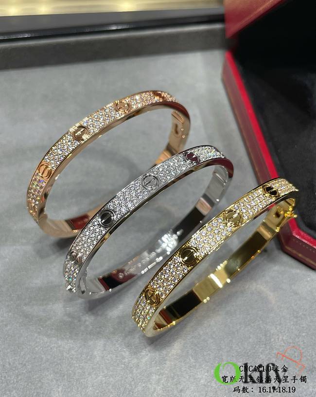 Okify Cartier Bracelet Size 16 17 18  - 1