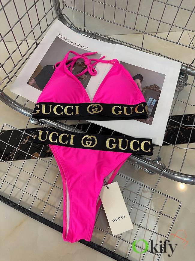 Okify Gucci Bikini Pink - 1