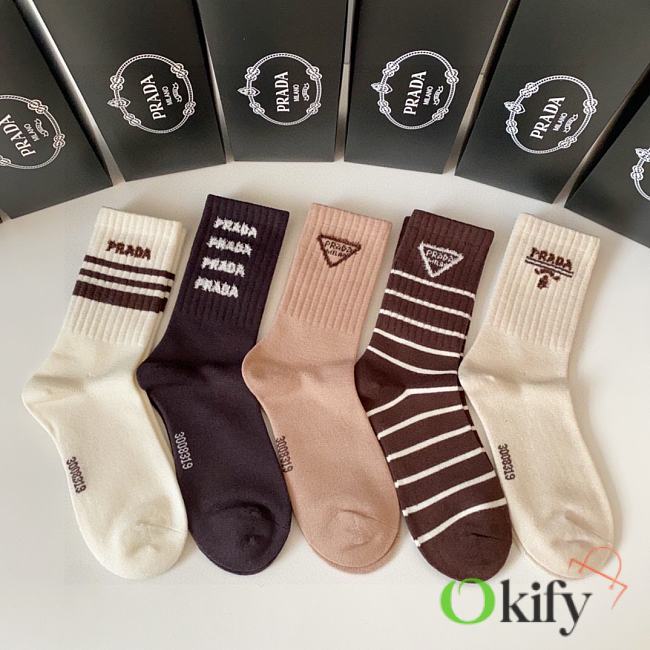 	 Okify Prada Socks 08 - 1