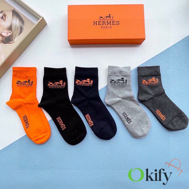 	 Okify Hermes Socks 08 - 1