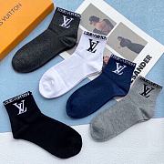 	 Okify Louis Vuitton Socks 08 - 5