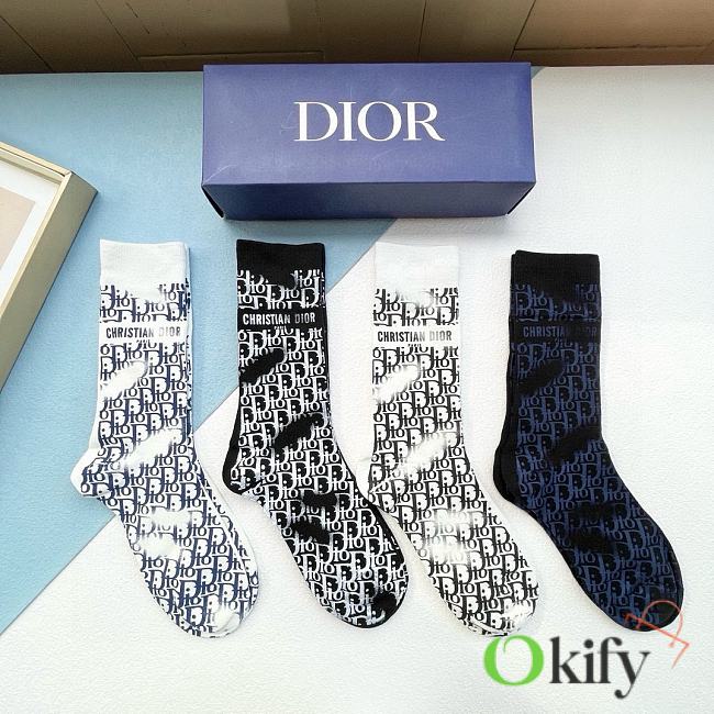 	 Okify Dior Socks 11 - 1