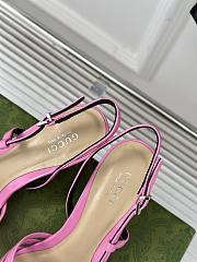 	 Okify Gucci Women Slingback Pum Pink Size 35-39 - 2