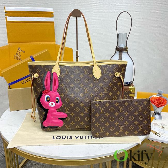 Okify Louis Vuitton Neverful MM M47200 Size 31x28x14 - 1