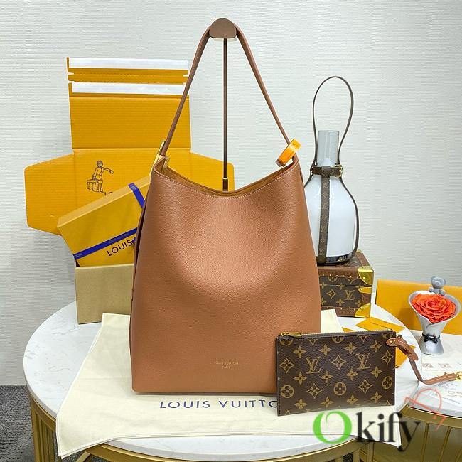 Okify Louis Vuitton Loe Key Hobo Brown M24974 - 1