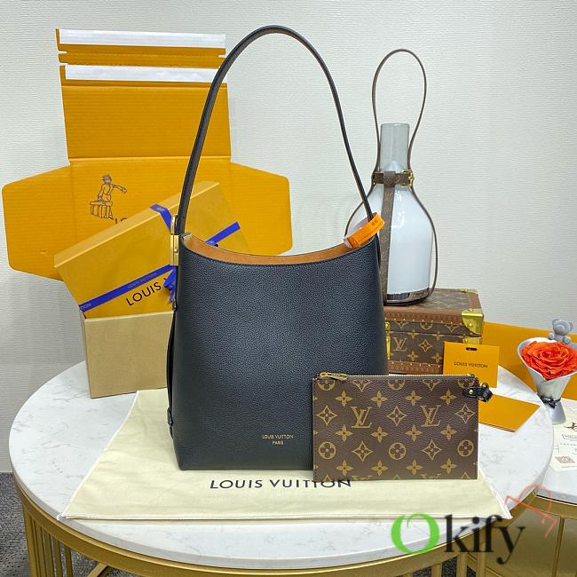 Okify Louis Vuitton Loe Key Hobo Black M25352 - 1