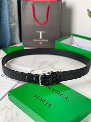 Okify Bottega Veneta Black Belt - 1