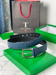 Okify Bottega Veneta Blue Belt - 4