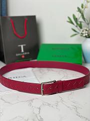 Okify Bottega Veneta Red Belt - 1