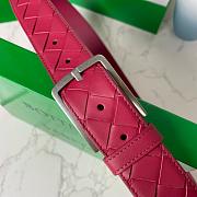 Okify Bottega Veneta Red Belt - 3