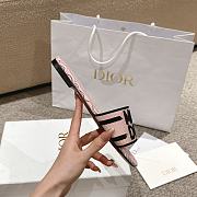 Okify Dior Dway Slide Pale Pink Miss Dior Allover Motif - 3